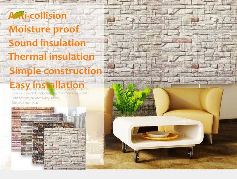 Wall Paper Home Decoration Wallpapers Wall Coating Paper 3D Self Adhesive Wallpaper