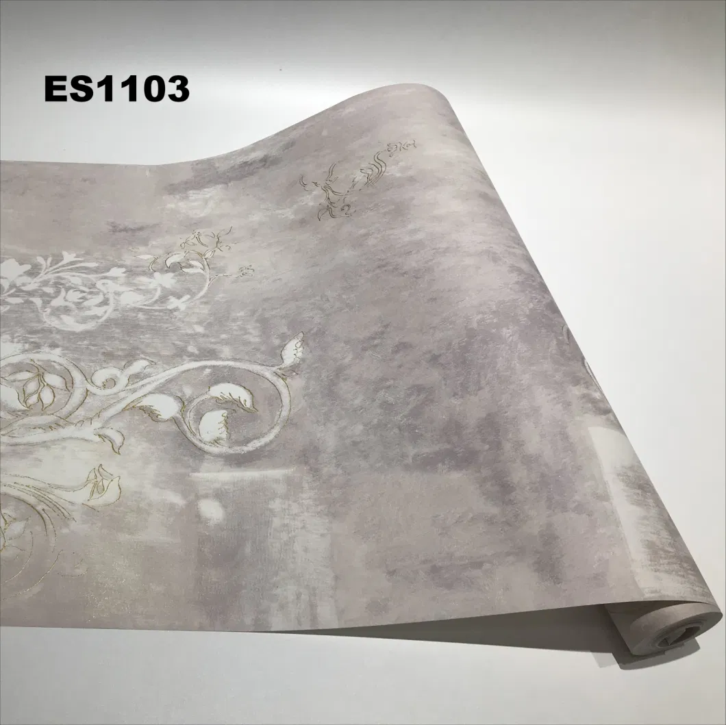 2023 Home Decoration Damask Wall Covering 3D Wholesale Non Woven Wallpaper for Bedroom and Living Room