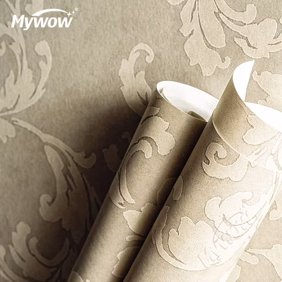 Papier peint 3D personnalisé de Style européen, papier peint de couleur Pure pour salon