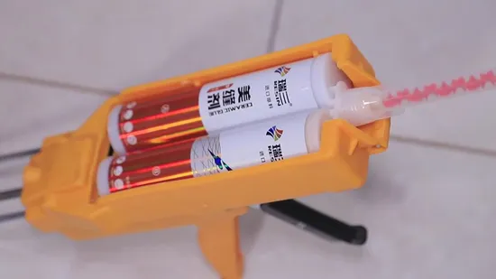 Scellant de coulis époxyde de plancher de carrelage en céramique flexible prémélangé par salle de bains de couleurs
