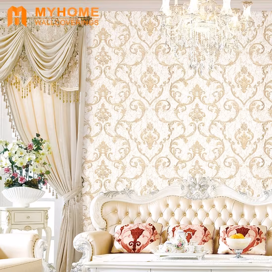 Papier peint de chambre à coucher, couverture murale de papier peint insonorisé